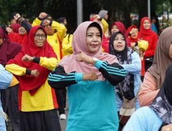 IGTKI Metro Kenalkan 7 Kebiasaan Anak Hebat Melalui Senam Bersama