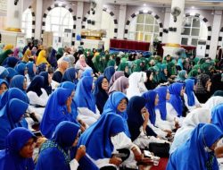 Majelis Taklim Masjid Agung Taqwa Kota Metro Gelar Pengajian Akbar Peringatan Isra Miraj