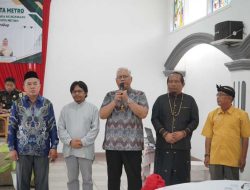 Wakil Wali Kota Metro Ajak Tokoh Agama Jaga Toleransi di Tengah Dinamika Sosial Nasional