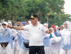 Wali Kota Metro Ajak Warga Jadikan CFD sebagai Momentum Silaturahmi dan Gaya Hidup Sehat