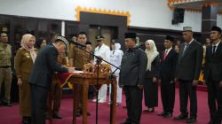 Wali Kota Metro Lantik 10 Pejabat Baru, Tegaskan Komitmen Bangun Tata Kelola Pemerintahan yang Baik