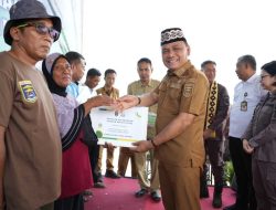 Pemkot Metro dan Kejati Lampung Gelar Tanam Padi PMA, Dukung Asta Cita Kemandirian Pangan Nasional